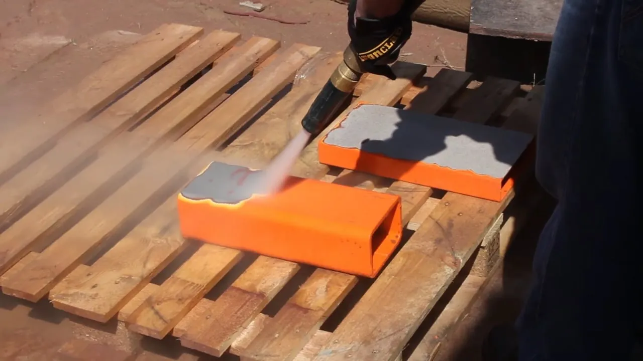 Dustless blasting